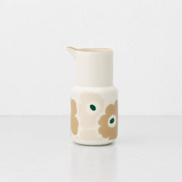 MARIMEKKO | OIVA UNIKKO CARAFE | 650ML | WHITE + SAND + BEIGE + GREEN