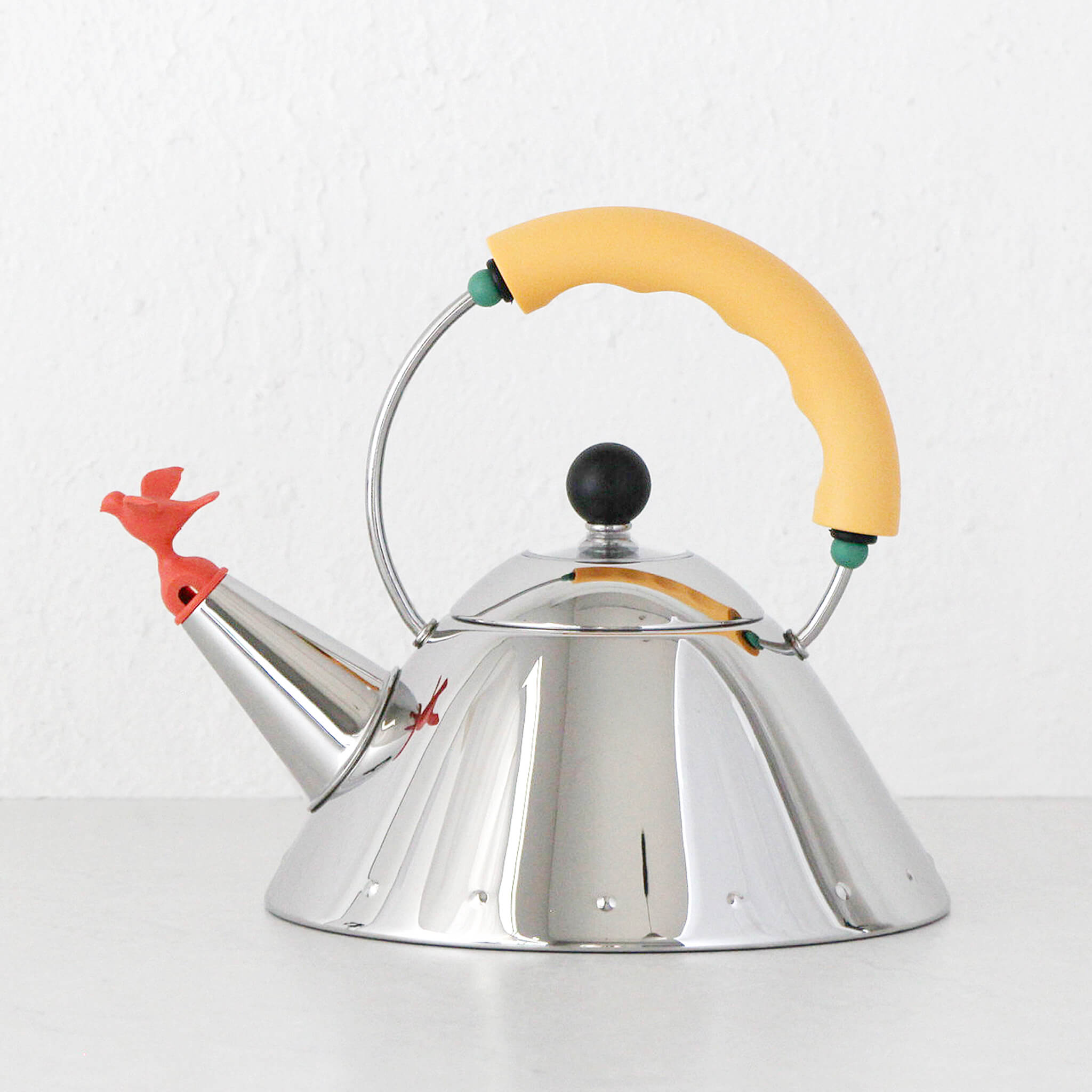 ALESSI | MICHAEL GRAVES BIRD WHISTLE KETTLE 9093 | 1L | YELLOW