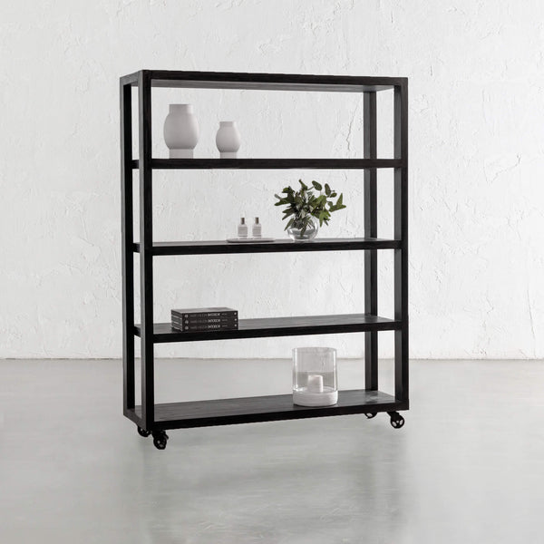 AMARA CONRAD BAKERS SHELF | BLACK GRAIN