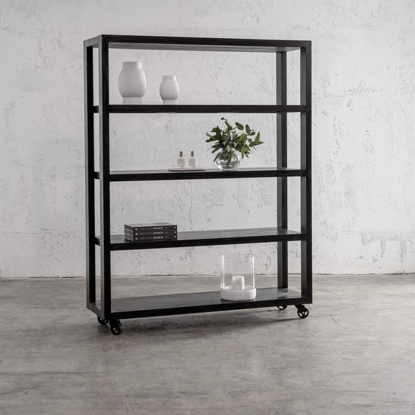 AMARA CONRAD BAKERS SHELF | BLACK GRAIN