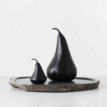 BARATI PLATE | 45CM | RIVER STONE MARBLE