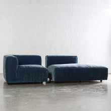 COBURG CHAISE LOUNGE CHAIR | CHICORY BLUE | SEPARATED