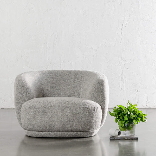 FARO ROUNDED ARMCHAIR | WINDSWEPT BEACH
