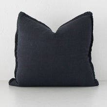 FRENCH LINEN CUSHION | 60X60 | NAVY HALE