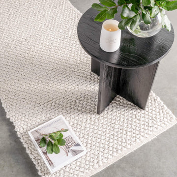 HAND TUFTED RUNNERS | HAMPTONS IVORY