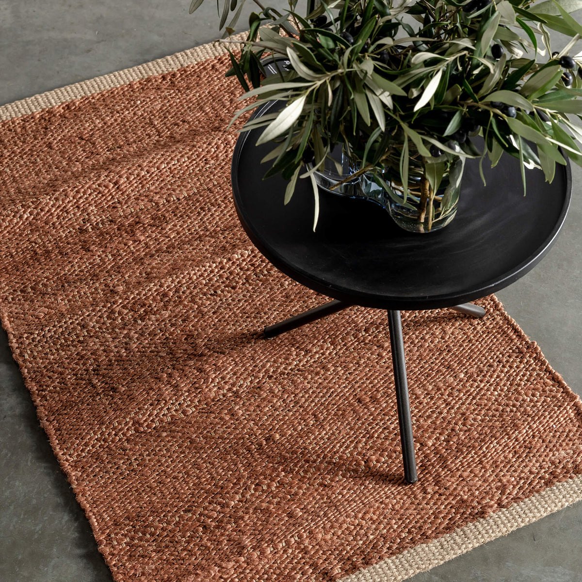 Boda Jute/Cotton Rug 60X90CM Nat