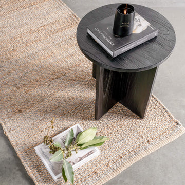 LATENZA JUTE RUNNERS | NATURAL JUTE + GREY