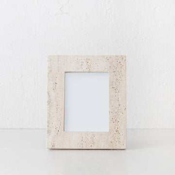LEN TRAVERTINE PHOTO FRAME | 5X7
