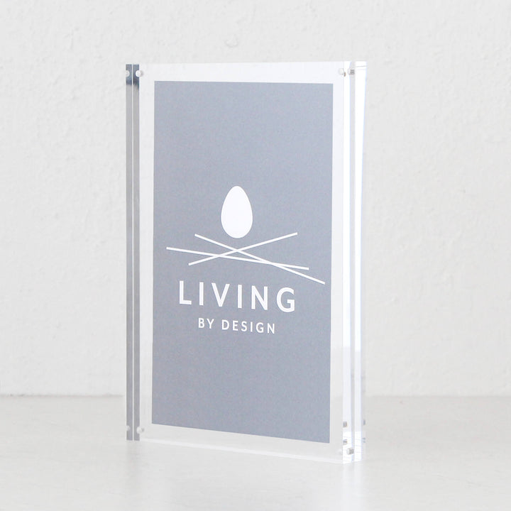 LUCID PERSPEX PHOTO FRAME | A4 ACRYLIC PHOTO FRAME