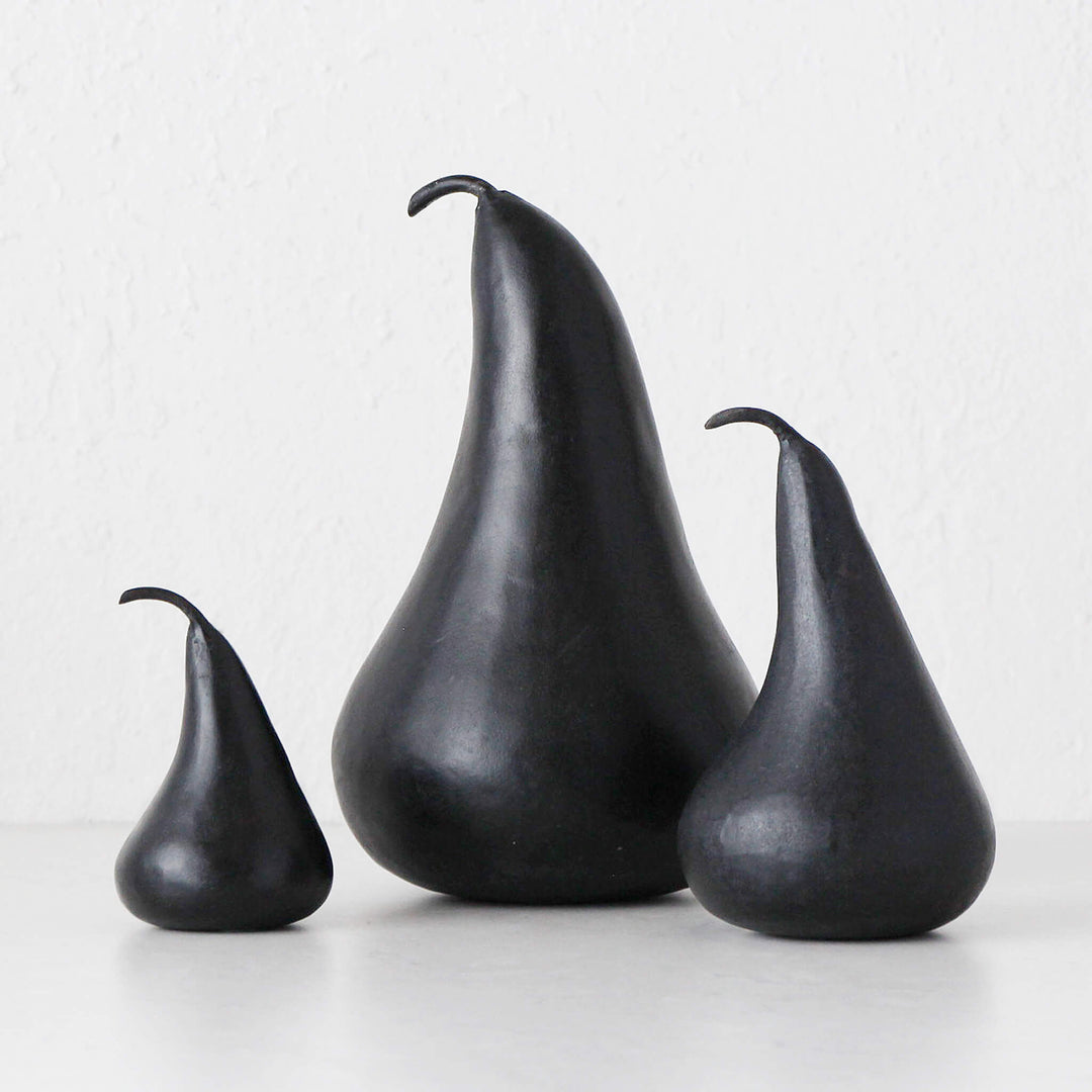 MARBLE PEAR  |  BLACK  |  EXTRA LARGE