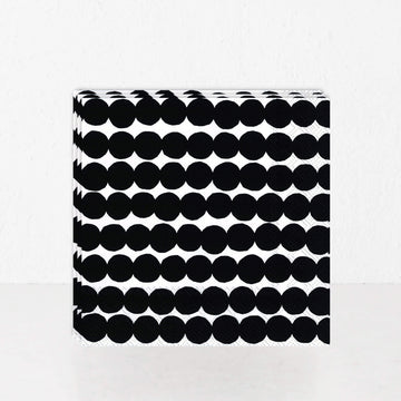 MARIMEKKO | RASYMATTO PAPER NAPKINS | BLACK + WHITE