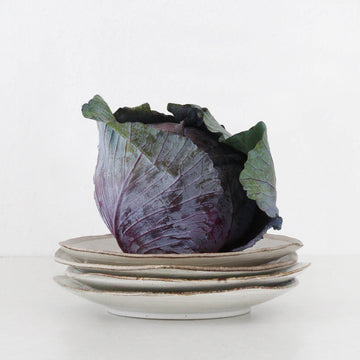 SHIROKARATSU CERAMIC LARGE TRIANGULAR PLATTER | BUNDLE X4 | NATURAL GLAZE | 27CM