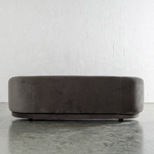 TRAVECY CURVED SOFA REAR VIEW  |  NORSEWOOD SMOKE
