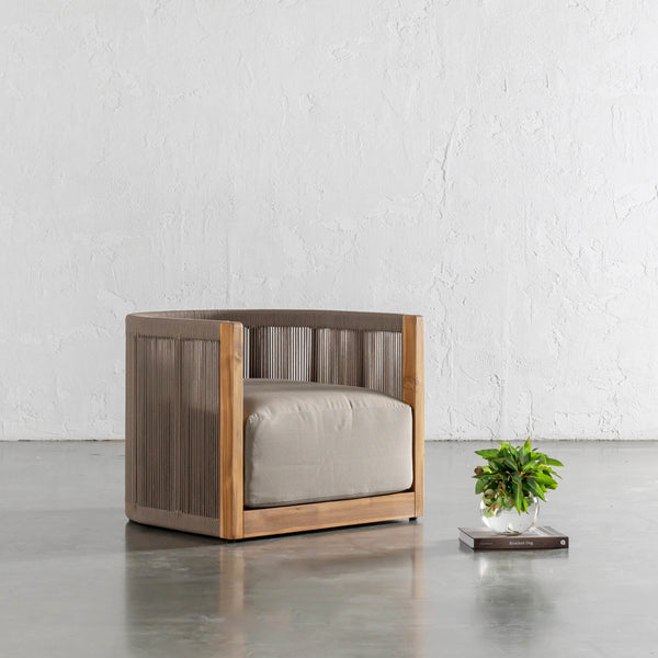 VALLECITO OUTDOOR ARMCHAIR | BIRCH BARK