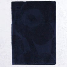 MARIMEKKO  |  UNIKKO  HAND TOWEL, GUEST TOWEL OR FACE TOWEL  |  DARK BLUE