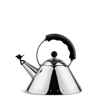 ALESSI  |  KETTLE 9093 WITH BIRD  |  BLACK HANDLE