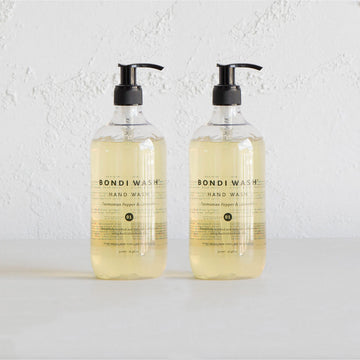 BONDI WASH HAND WASH BUNDLE | SET OF 2 | TASMANIAN PEPPER & LAVENDER