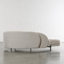 CARSON CURVE DAYBED SOFA  |  JOVAN DOVE  |  BACK VIEW