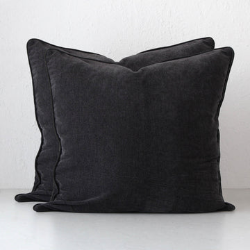 CARSON CUSHION BUNDLE X2 | 50 x 50 | CHARCOAL