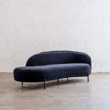 CARSON CURVE DAYBED SOFA  |  MIDNIGHT INK ANGLE