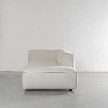 COBURG CHAISE LOUNGE CHAIR  |  STOWE WHITE END VIEW