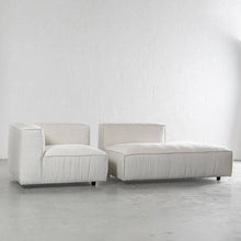 COBURG CHAISE LOUNGE CHAIR  |  STOWE WHITE COMPONENTS