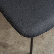 TOURO FABRIC DINING CHAIR | ANTHRACITE | UPHOLSTERY DINING CHAIRS | FABRIC CLOSE UP