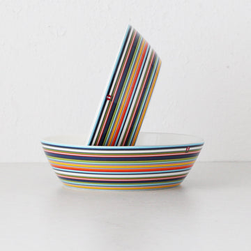 IITTALA | ORIGO SERVING BOWL ORANGE | 2L | BUNDLE x 2