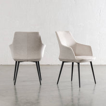 JAKOB CARVER CHAIR  |  HERRING SAND LUXE TWILL ANGLED