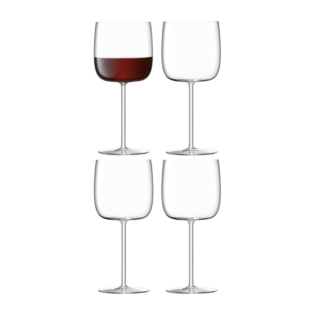 LSA BOROUGH WINE GLASS  |  450ML  |  BOXED SET OF 4 GLASSES