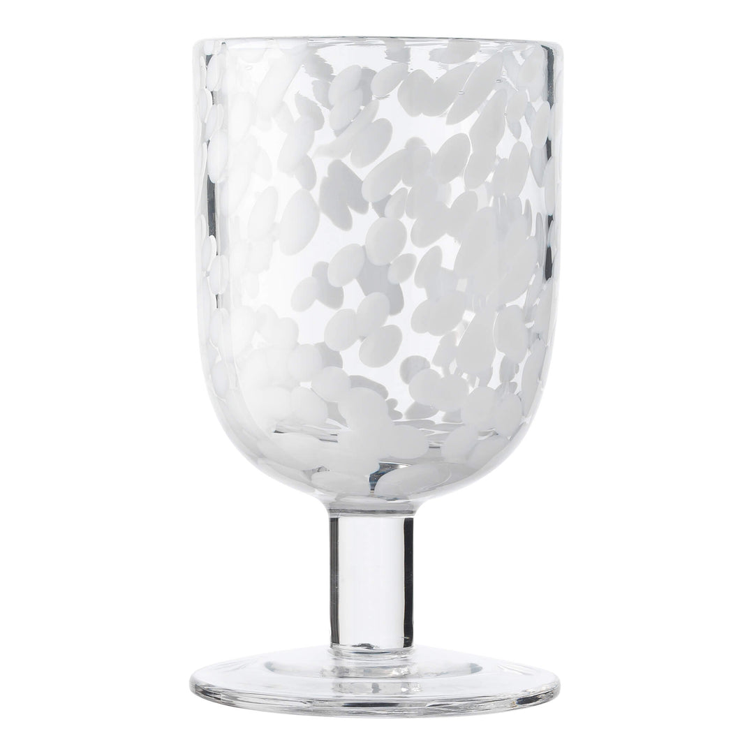 SAMARA GOBLET WINE GLASSES  |  SET OF 4  |  WHITE