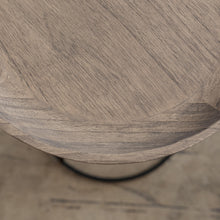 SAUVAGE LONDA OFFICE DESK  |  IVORY WASH TIMBER  |  WRITING DESK TIMBER CLOSE UP