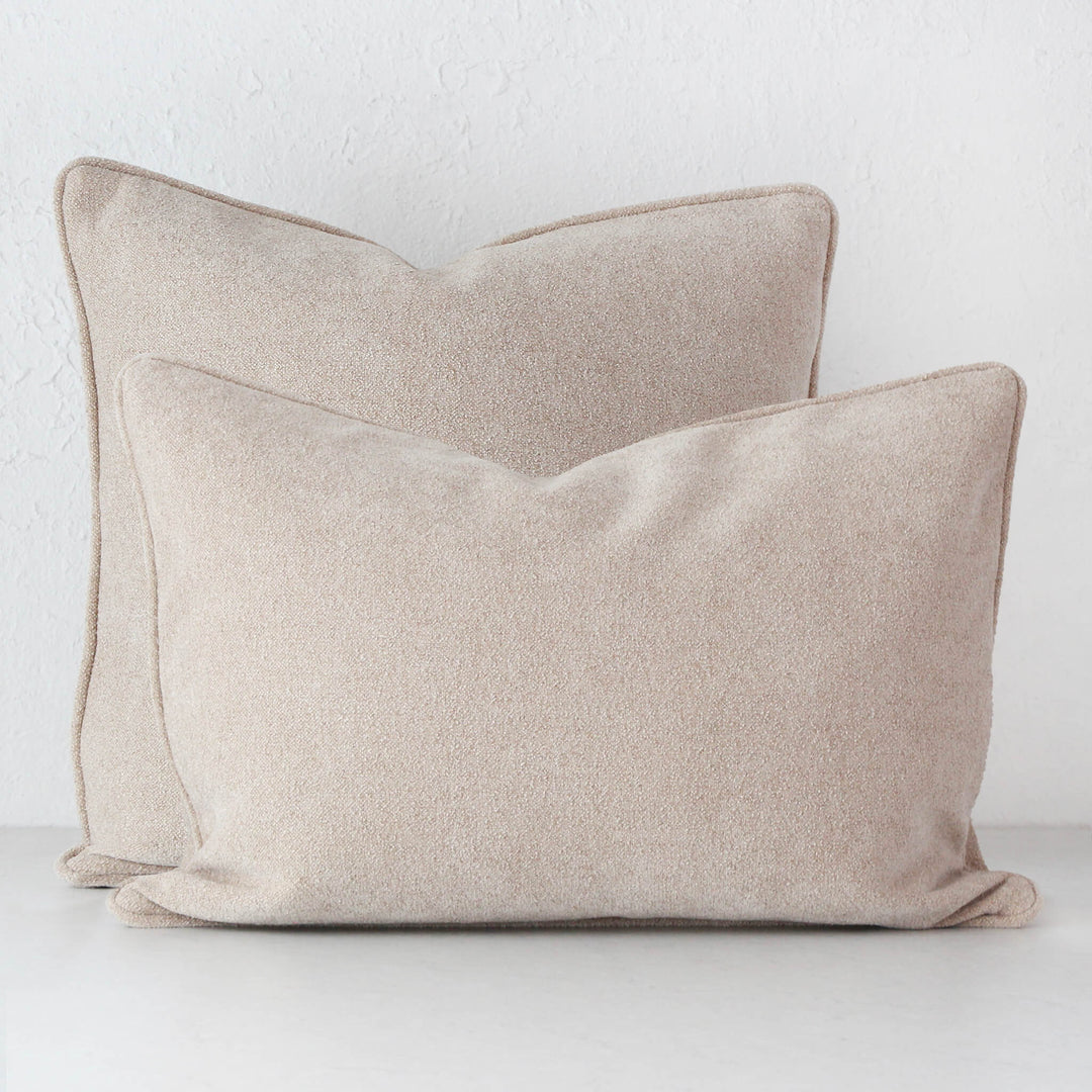 velvet + velour + boucle cushion collection