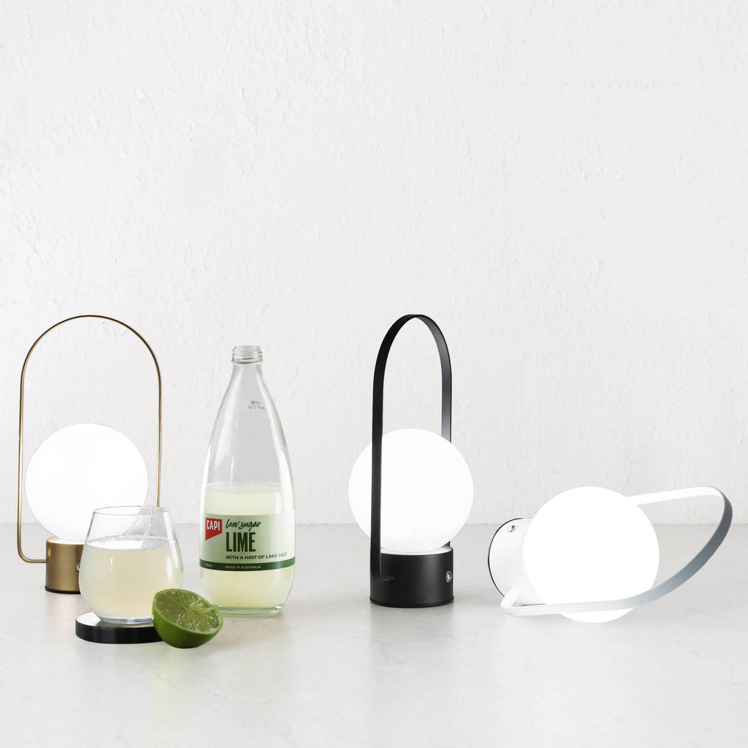 RECHARGEABLE LED INDOOR/OUTDOOR LANTERNS