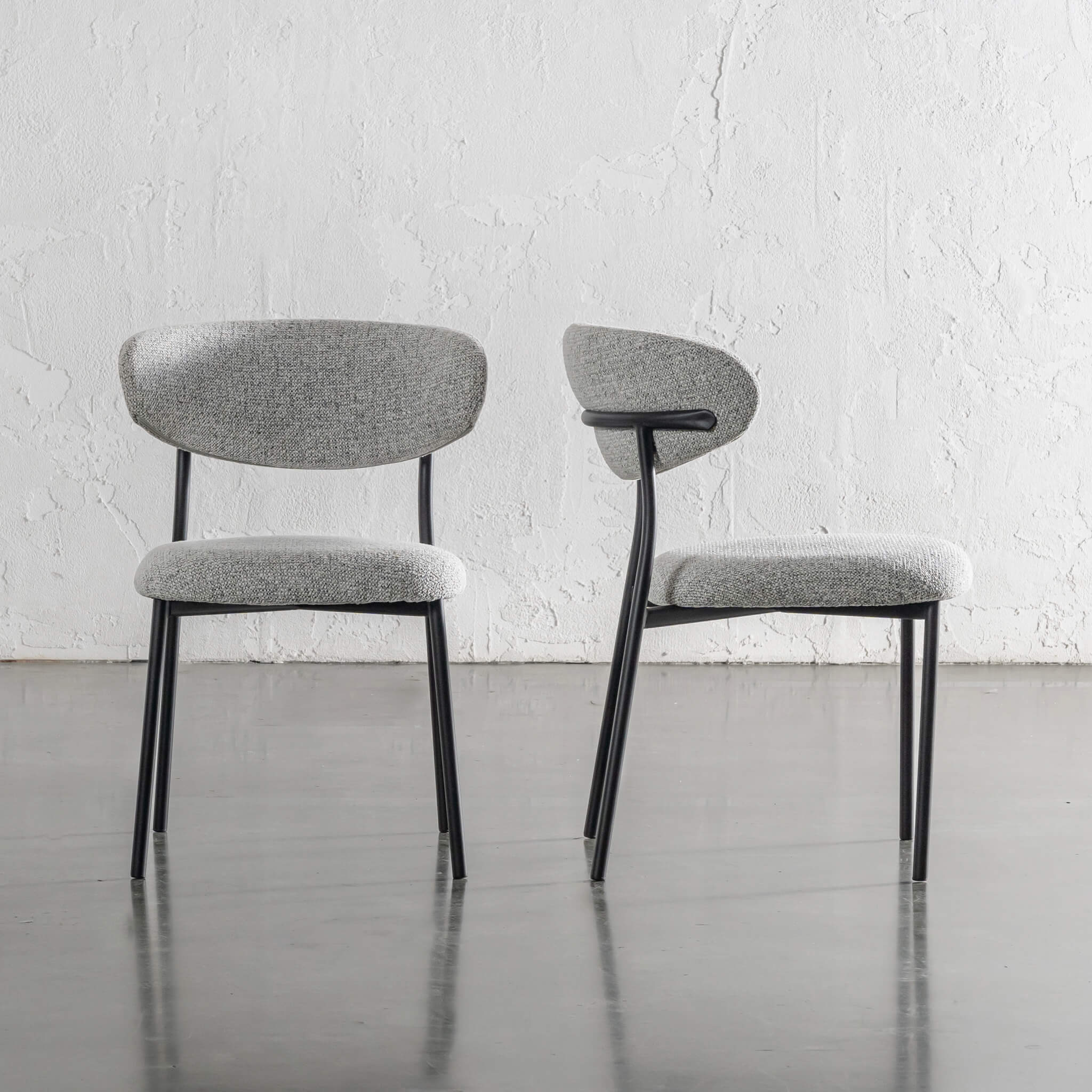 ROCHE + MAUBEC FABRIC DINING + BAR CHAIRS – Living By Design