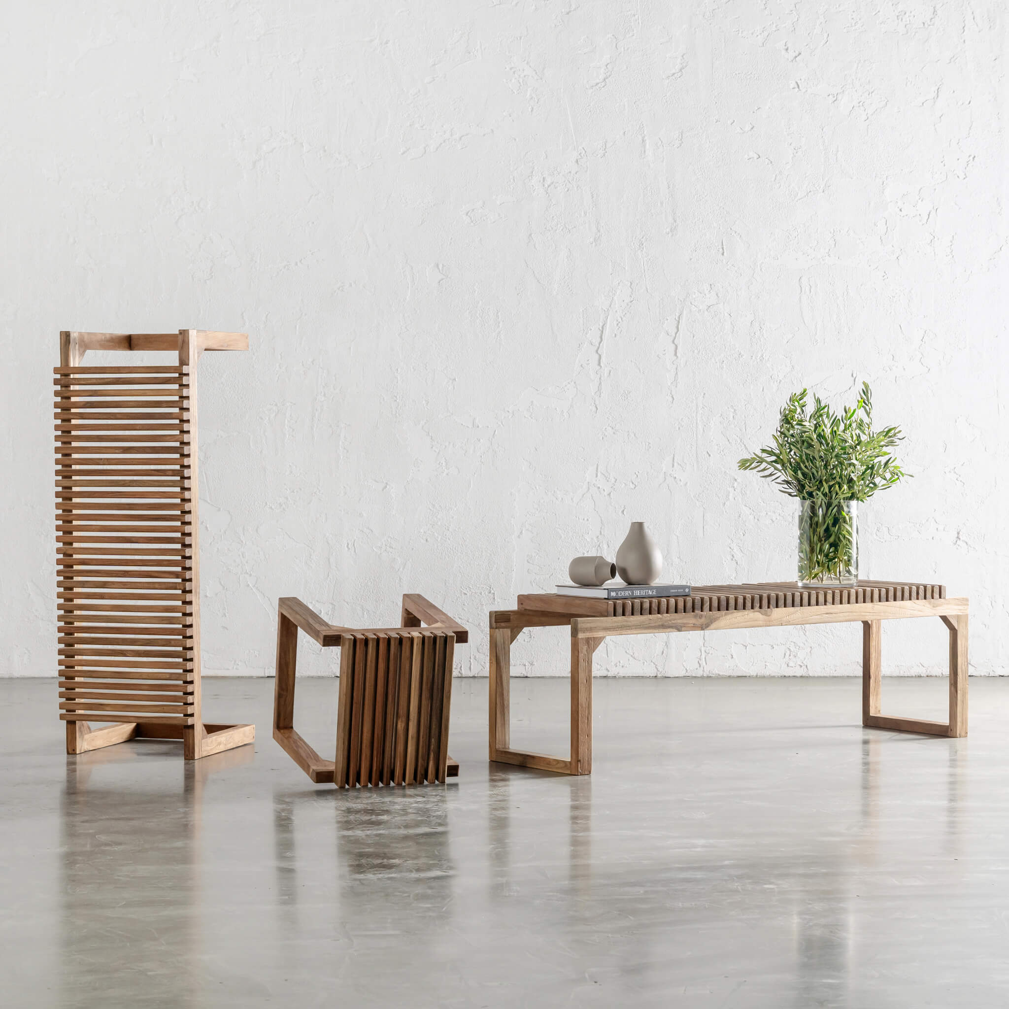 SORENSEN TEAK BENCHES