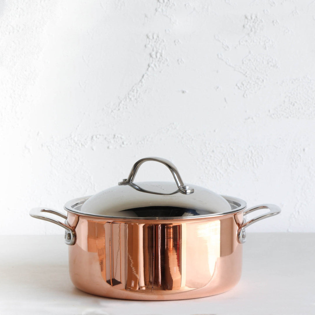 CHASSEUR COPPER + STAINLESS STEEL COOKWARE