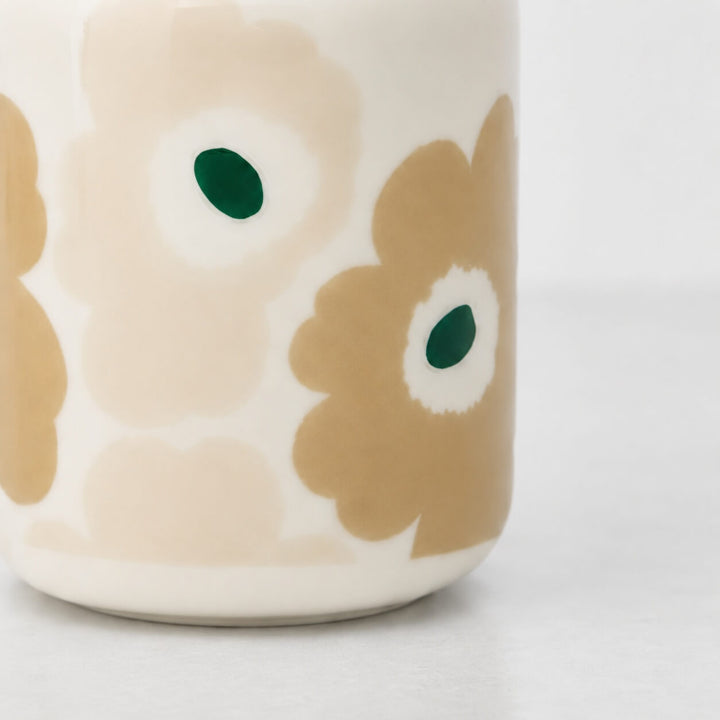 MARIMEKKO  |  OIVA UNIKKO CARAFE  | 650ML  |  WHITE + SAND + BEIGE + GREEN