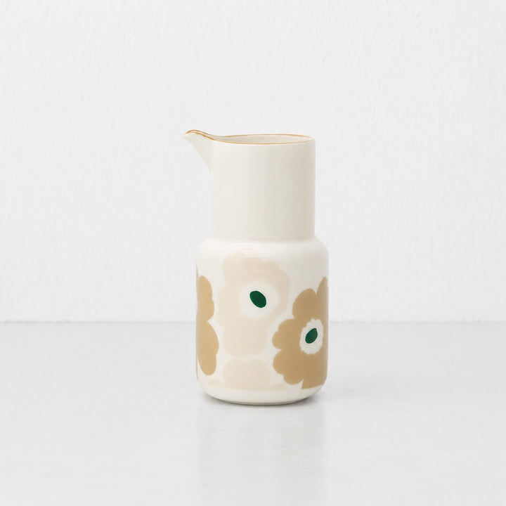 MARIMEKKO  |  OIVA UNIKKO CARAFE  | 650ML  |  WHITE + SAND + BEIGE + GREEN