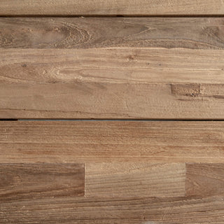 ADRIATIC SLATTED CROSS LEG OUTDOOR DINING TABLE