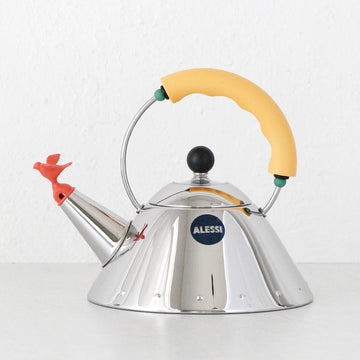 ALESSI | MICHAEL GRAVES BIRD WHISTLE KETTLE 9093 | YELLOW