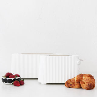 ALESSI  |  PLISSE TOASTER COLLECTION  |  WHITE