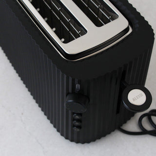 ALESSI  |  PLISSE  TOASTER  |  MATTE BLACK