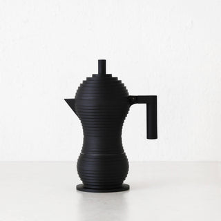 ALESSI | PULCINA ESPRESSO COFFEE MAKER | BLACK | 3 CUP