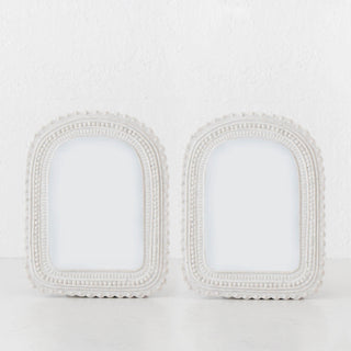 AMAL SANDSTONE PHOTO FRAME BUNDLE X2  |  5X7"  |  NATURAL SANDSTONE