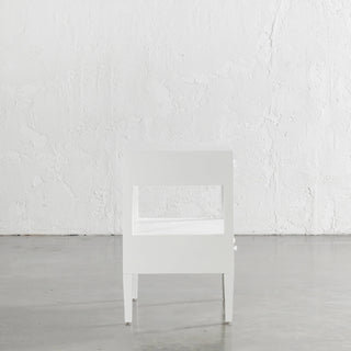 AMARA CONRAD BEDSIDE NIGHTSTAND  |  WHITE TIMBER GRAIN