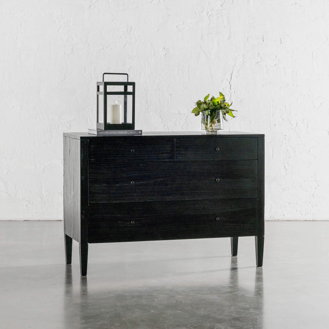 AMARA CONRAD DRESSER | BLACK GRAIN