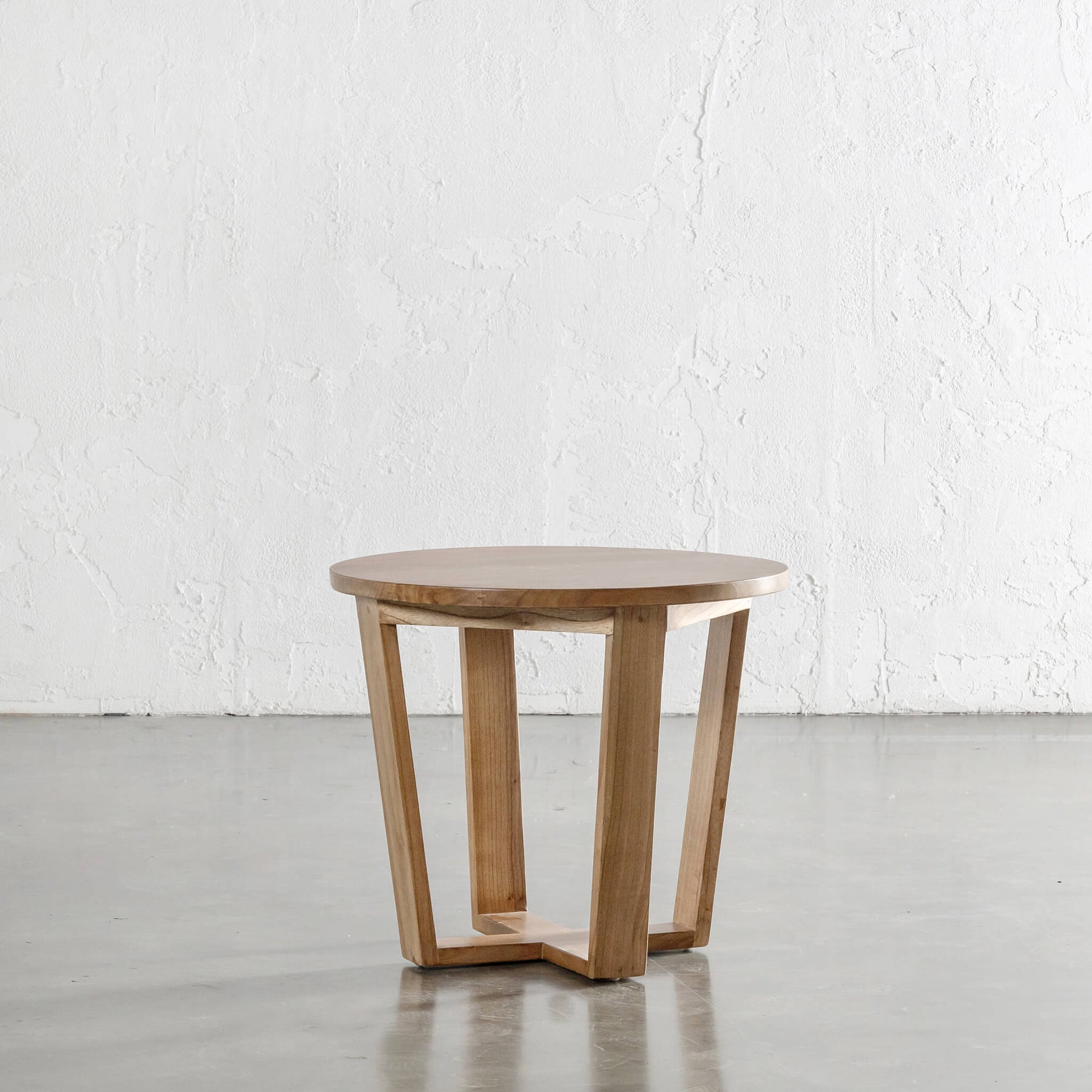 Timandra Side Table AMARA MID CENTURY TIMBER TERRACE SIDE TABLE | SOLID TOP WOODEN SIDE ...
