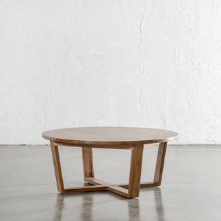 AMARA MID CENTURY TIMBER COFFEE TABLE  |  ROUND