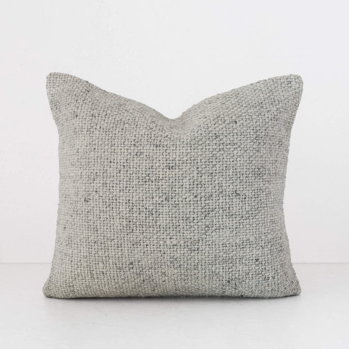 AMARONE HAND WOVEN CUSHION | TEXTURED MISTY PEBBLE | 50X50